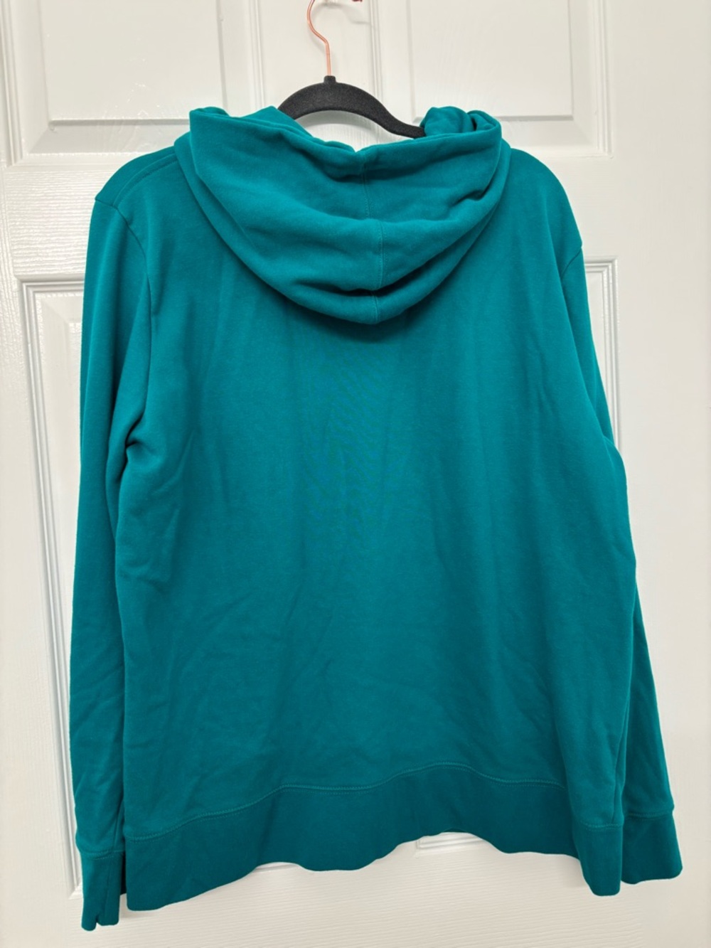 The North Face Teal Logo Hoodie XXL - Picture 4 of 5
